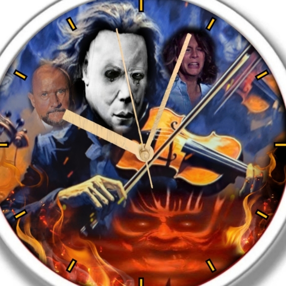 Michael Myers Halloween clock - Picture 2 of 5